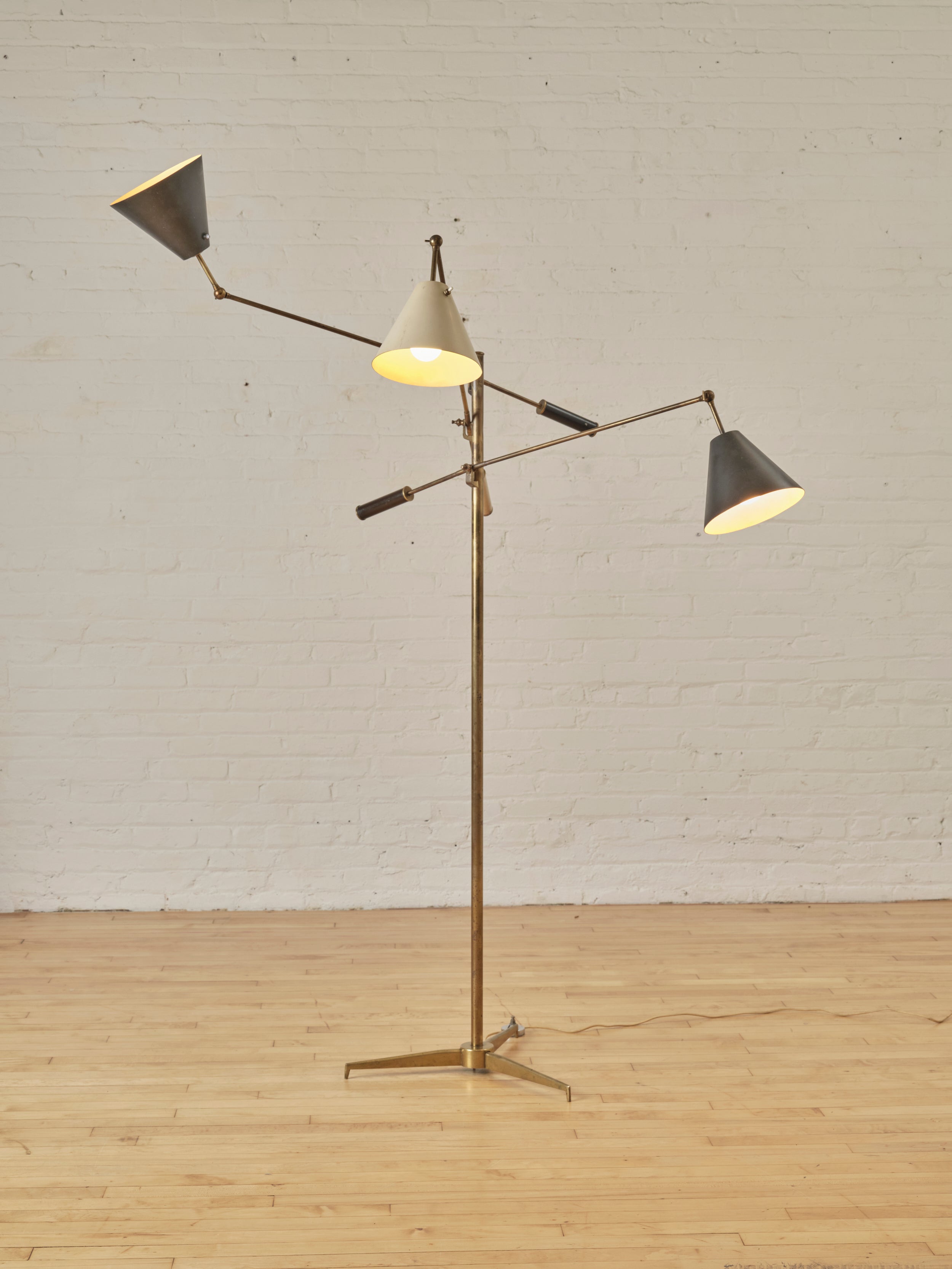 Sold at Auction: Angelo Lelli, Angelo Lelli: Triennale Floor Lamp