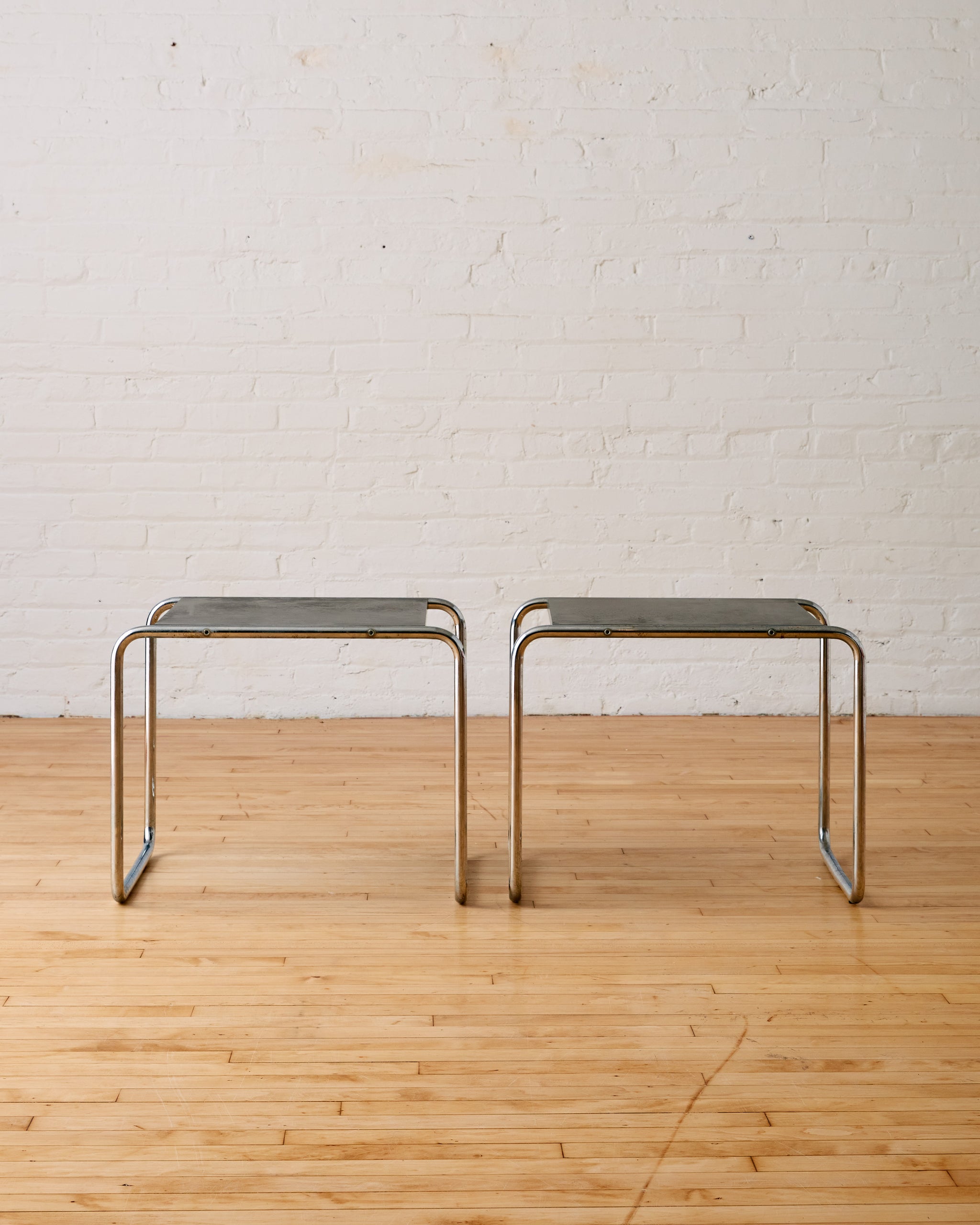 ★Marcel Breuer リプロダクト サイドテーブル Laccio 黒 Laccio Table, Small | Knoll