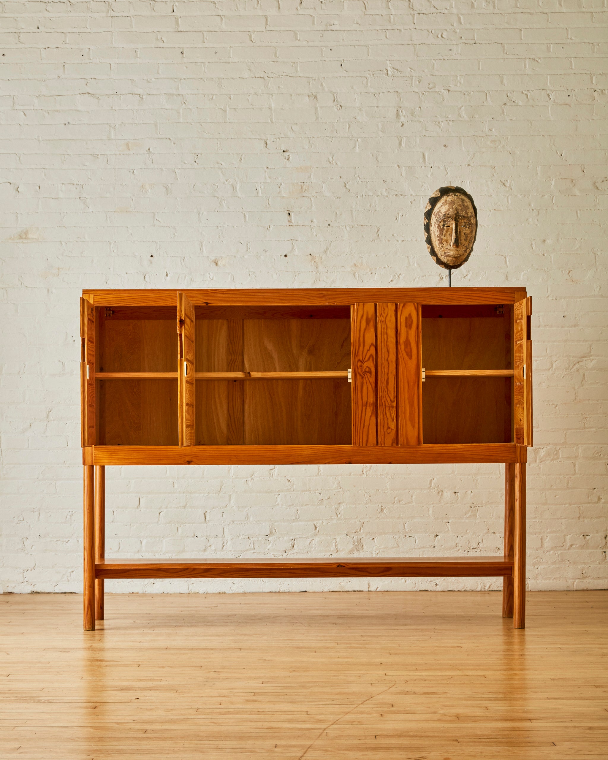 RAISE THREE DOOR CABINET BY PIERRE GAUTIER DELAYE C. 1950