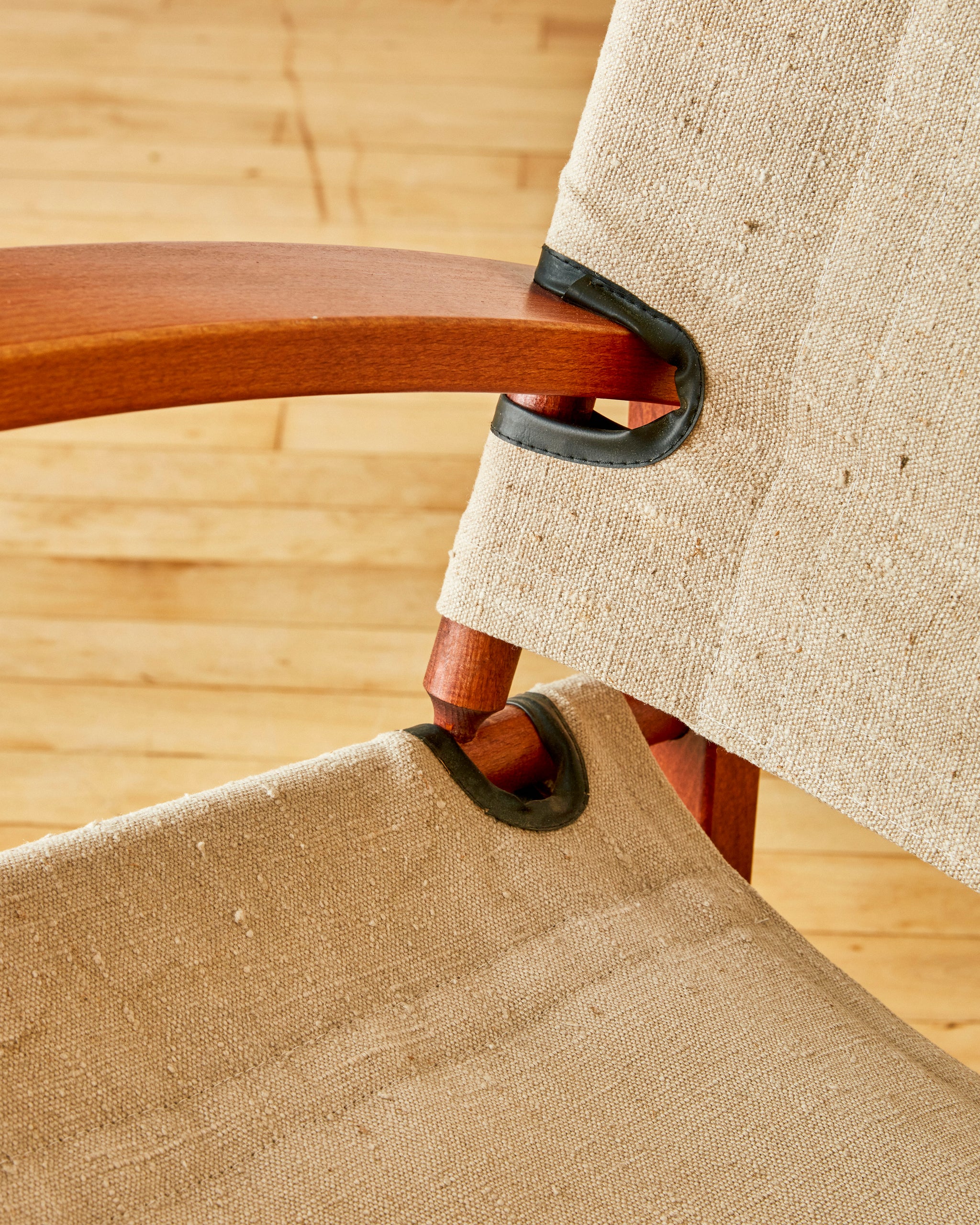MID CENTURY MODERN SAFARI CHAIR BY HYLLINGE MOBLER – Somerset House