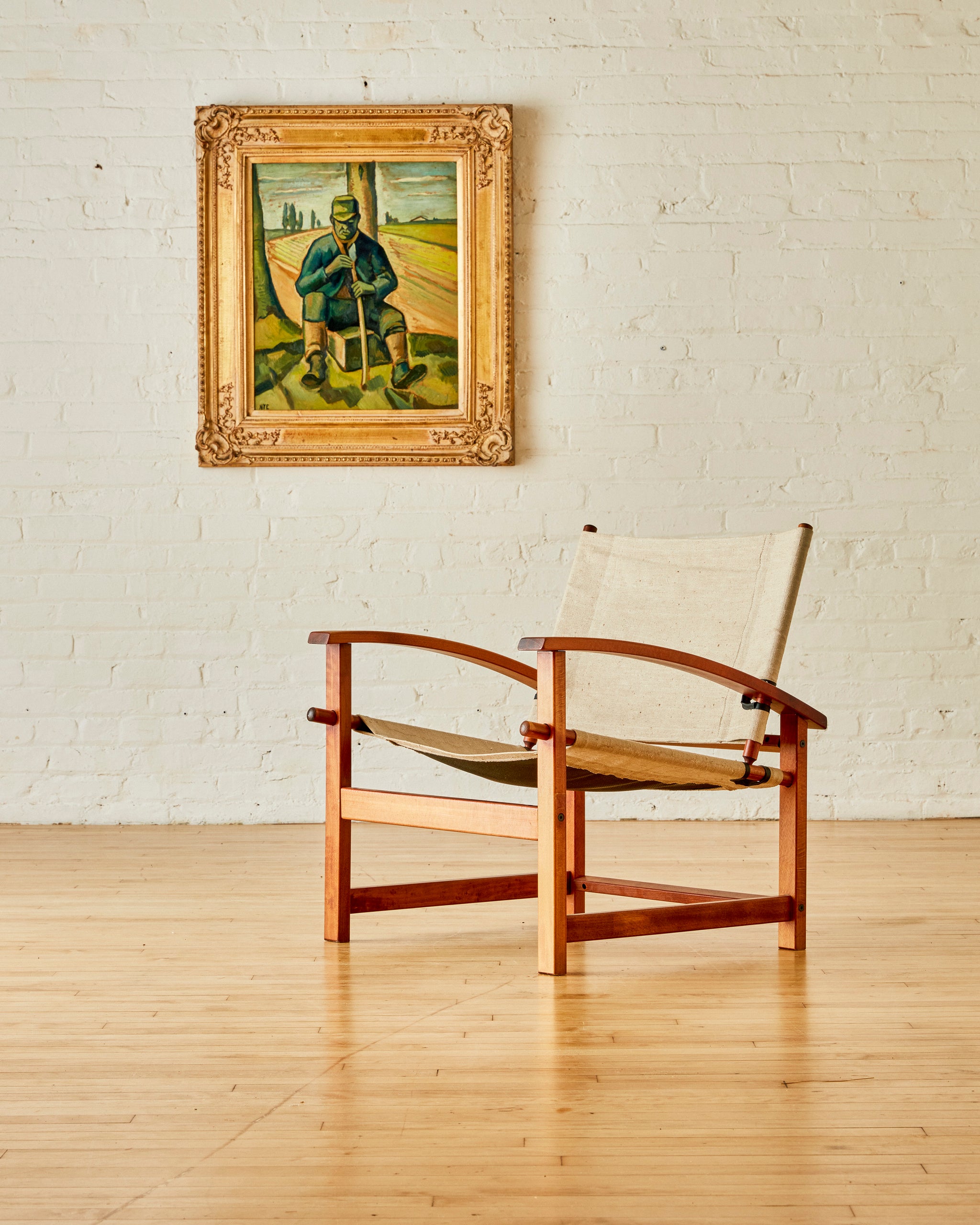 MID CENTURY MODERN SAFARI CHAIR BY HYLLINGE MOBLER – Somerset House