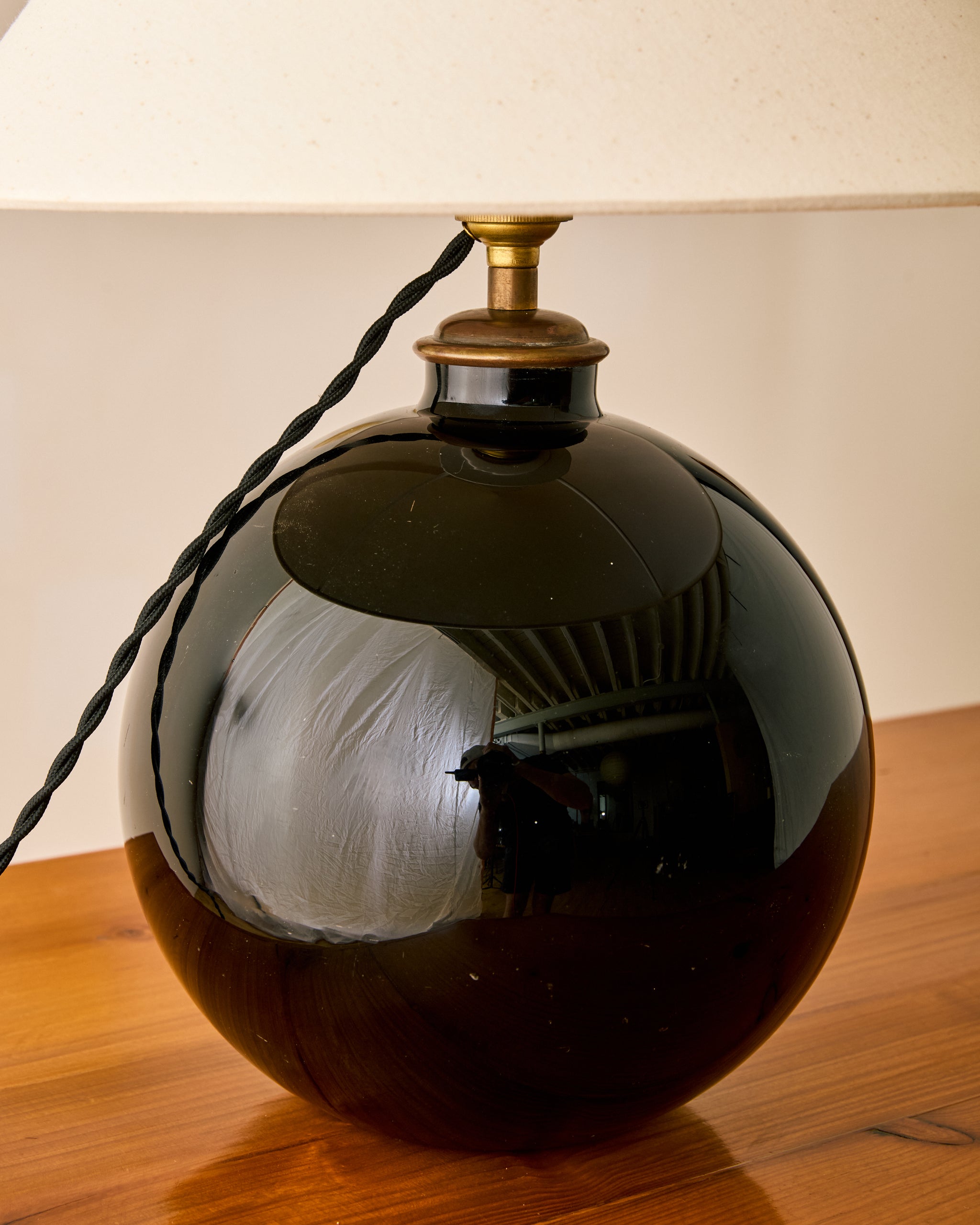 JACQUES ADNET BLACK TABLE LAMP – Somerset House