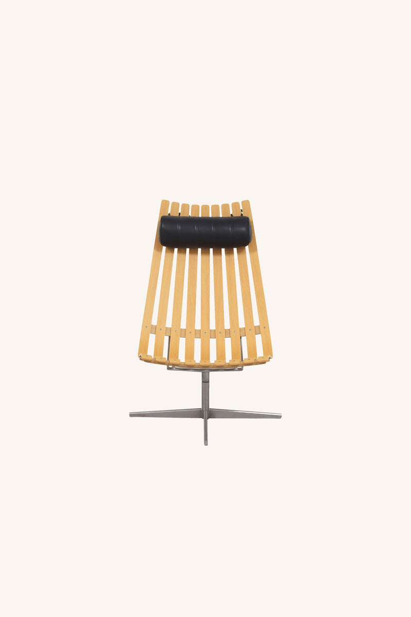 Fjordfiesta Scandia Senior Easy Swivel Chair by Hans Brattrud