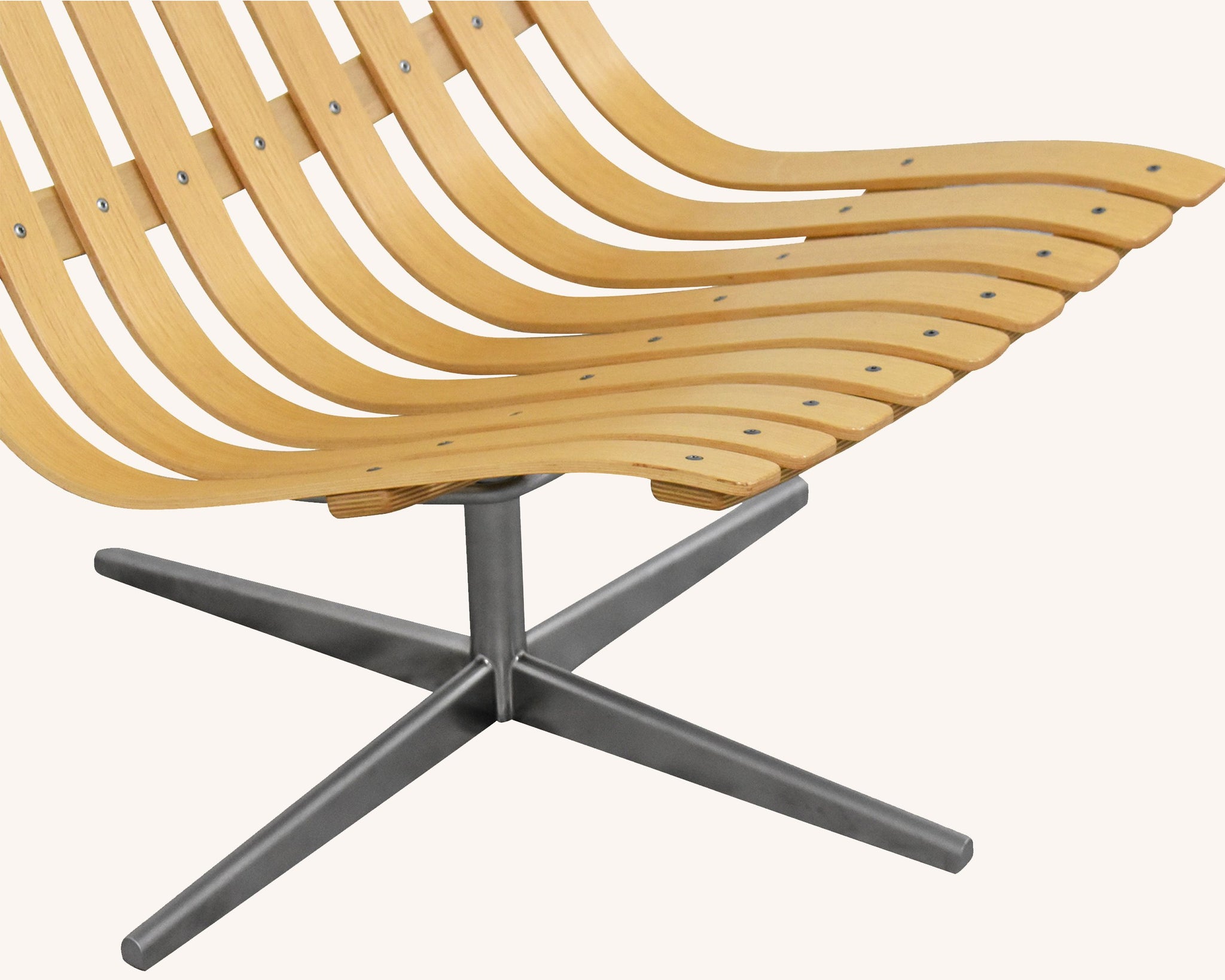Fjordfiesta / Grorudstolen outdoor チェア Fjordfiesta Scandia Senior Easy Swivel Chair by Hans Brattrud