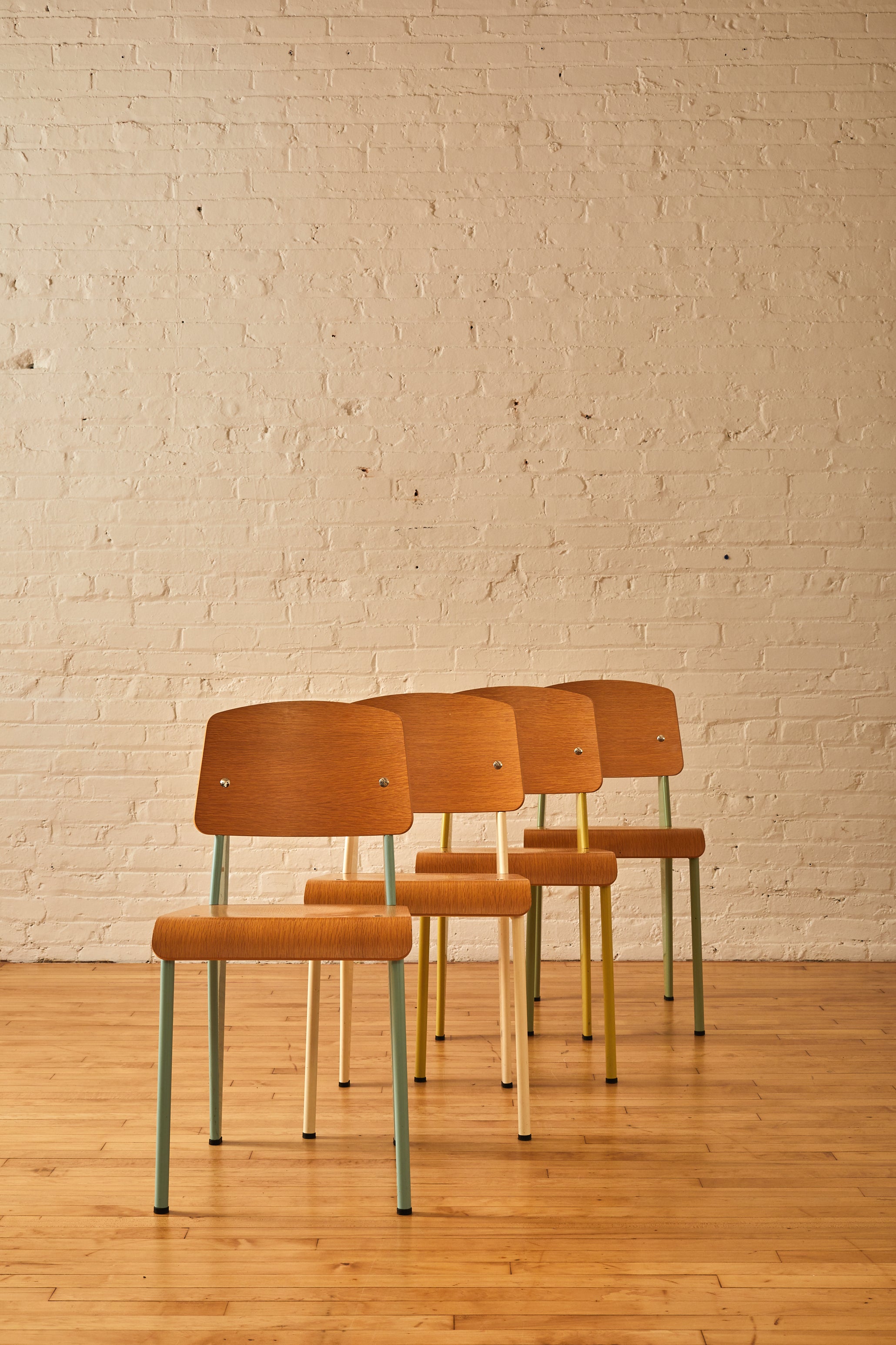 Set of Jean Prouvé Standard Chair for Vitra – Somerset House