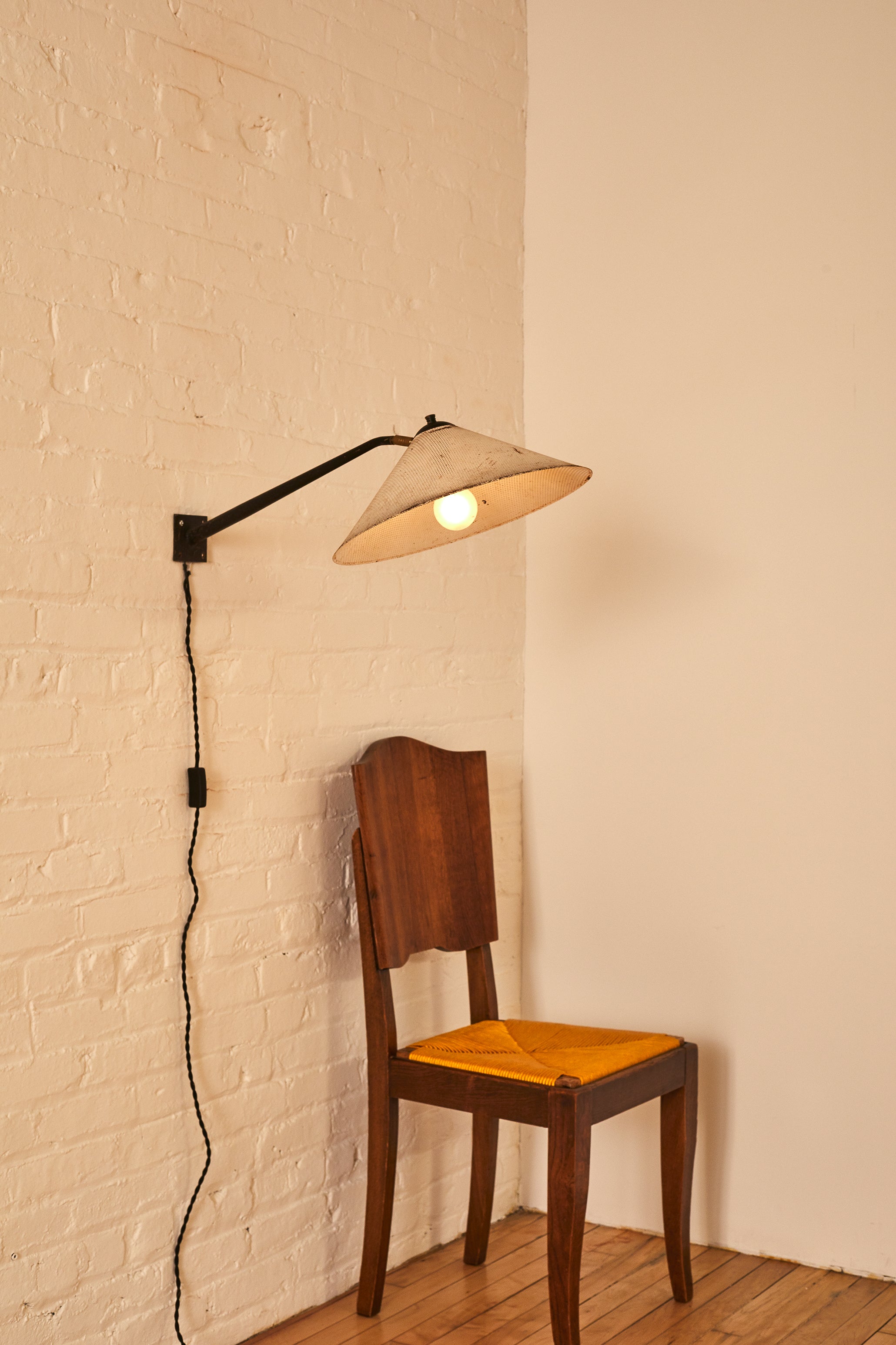 Perforated Metal Wall Sconce by Mathieu Matégo – Somerset House