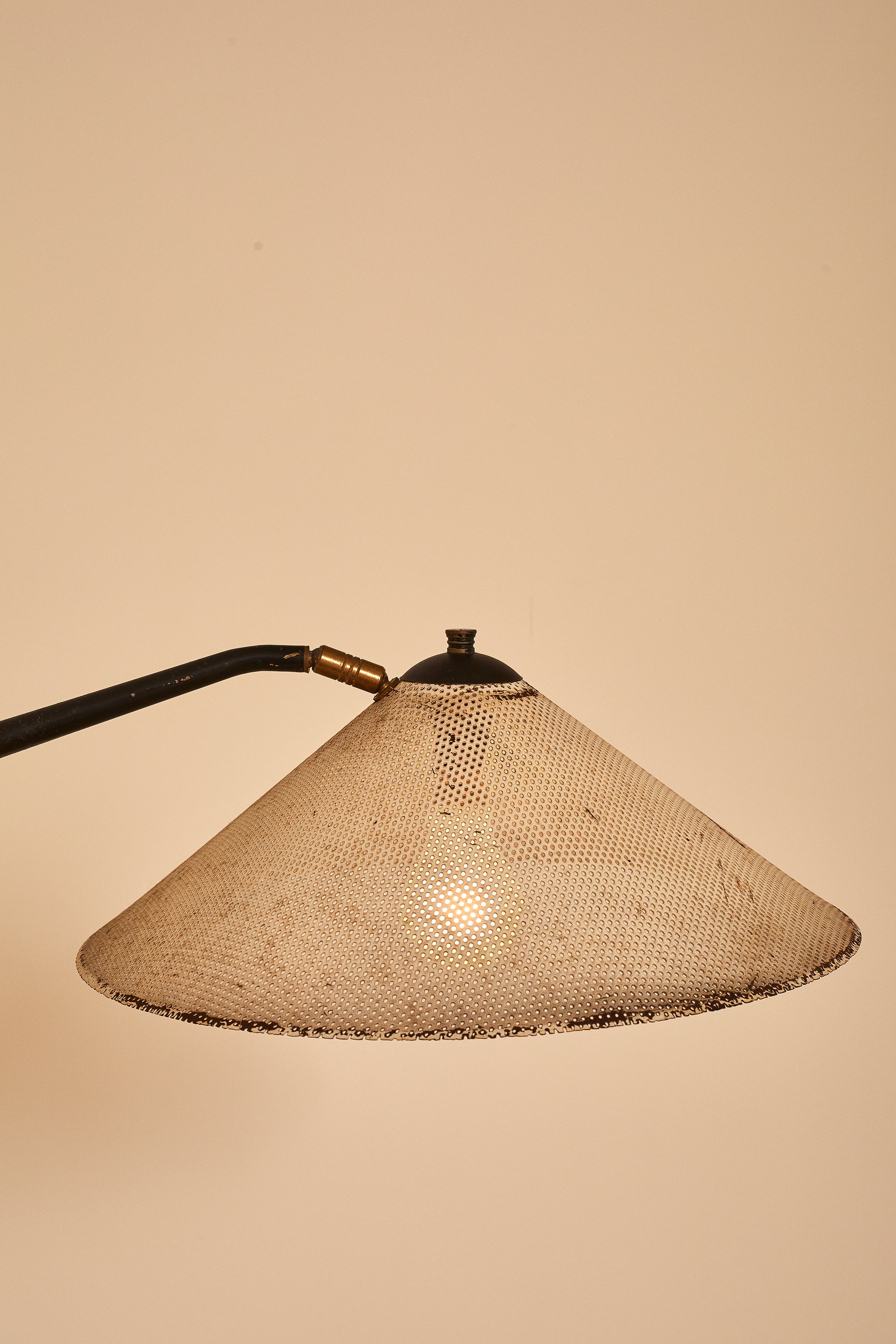 Perforated Metal Wall Sconce by Mathieu Matégo – Somerset House