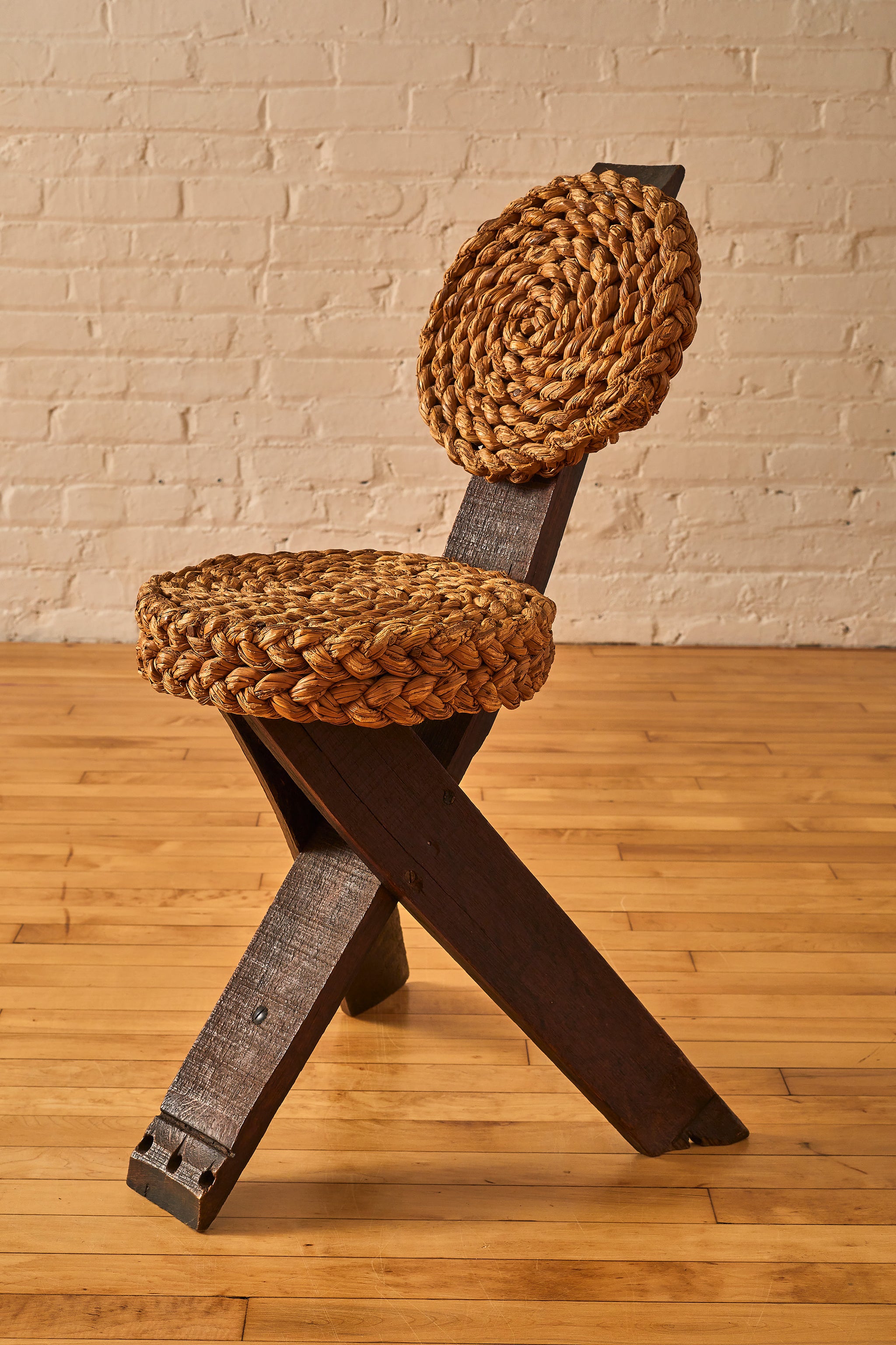 Tripod Rope Chair by Adrien Audoux & Frida Minet – Somerset House